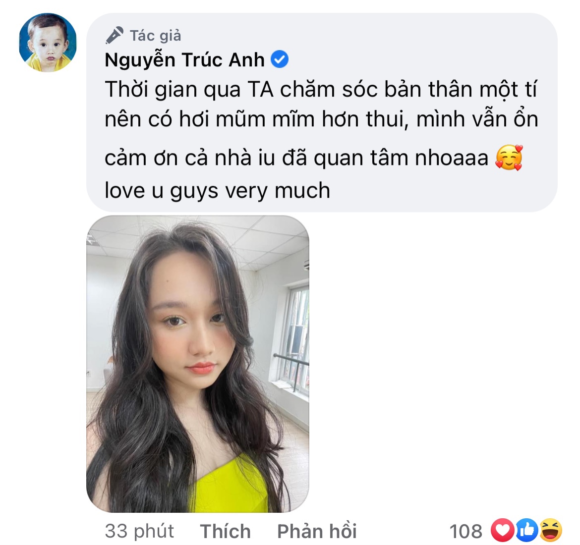 Trúc Anh lên tiếng về tin đồn mang thai - Ảnh 2