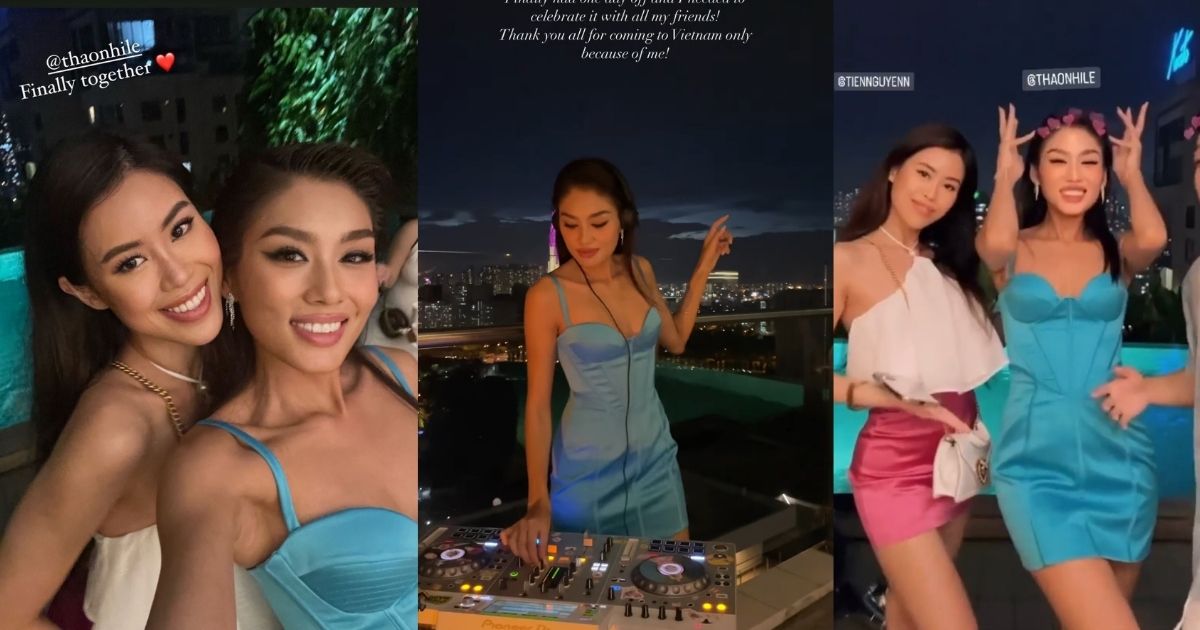 Á hậu Thảo Nhi Lê vui tới bến bên con gái tỷ phú Johnathan Hạnh Nguyễn 