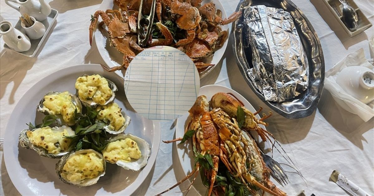 Mang hải sản vào nhà hàng nhờ nấu, khách tá hỏa khi bị thu phí gần 5 "củ"