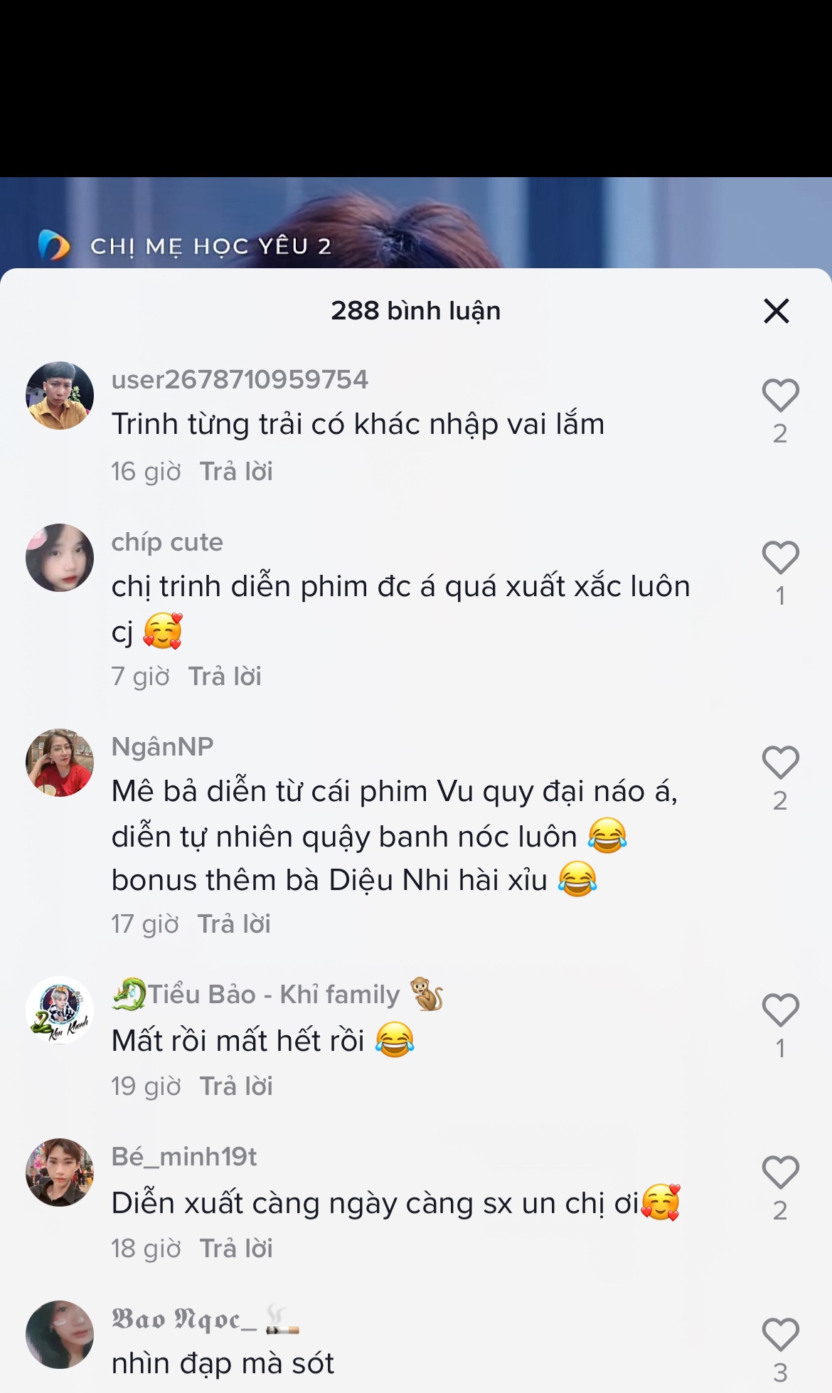 Ngọc Trinh nhận cơn mưa lời khen về diễn xuất trong phim mới “Chị mẹ học yêu 2” - Ảnh 1