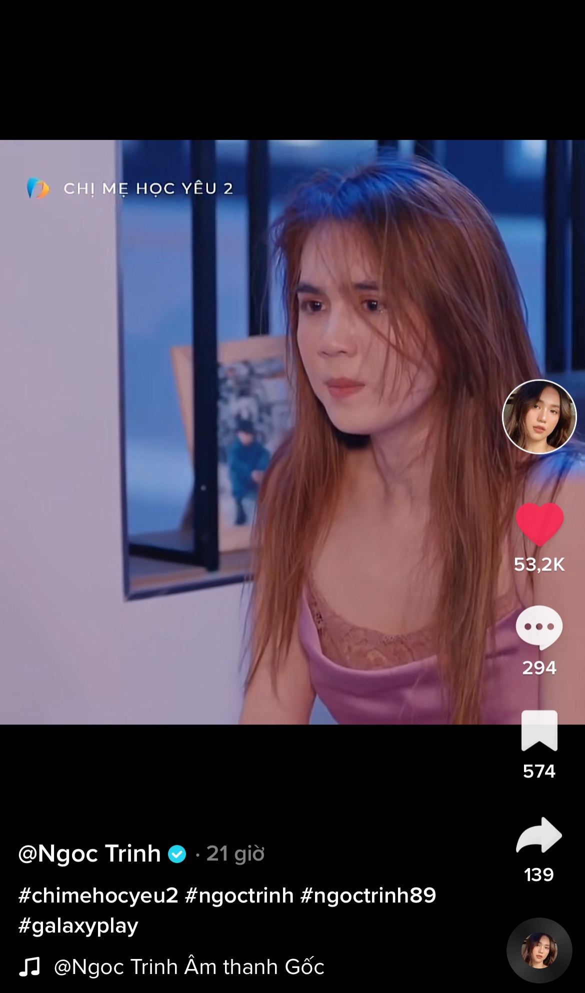 Ngọc Trinh nhận cơn mưa lời khen về diễn xuất trong phim mới “Chị mẹ học yêu 2” - Ảnh 1