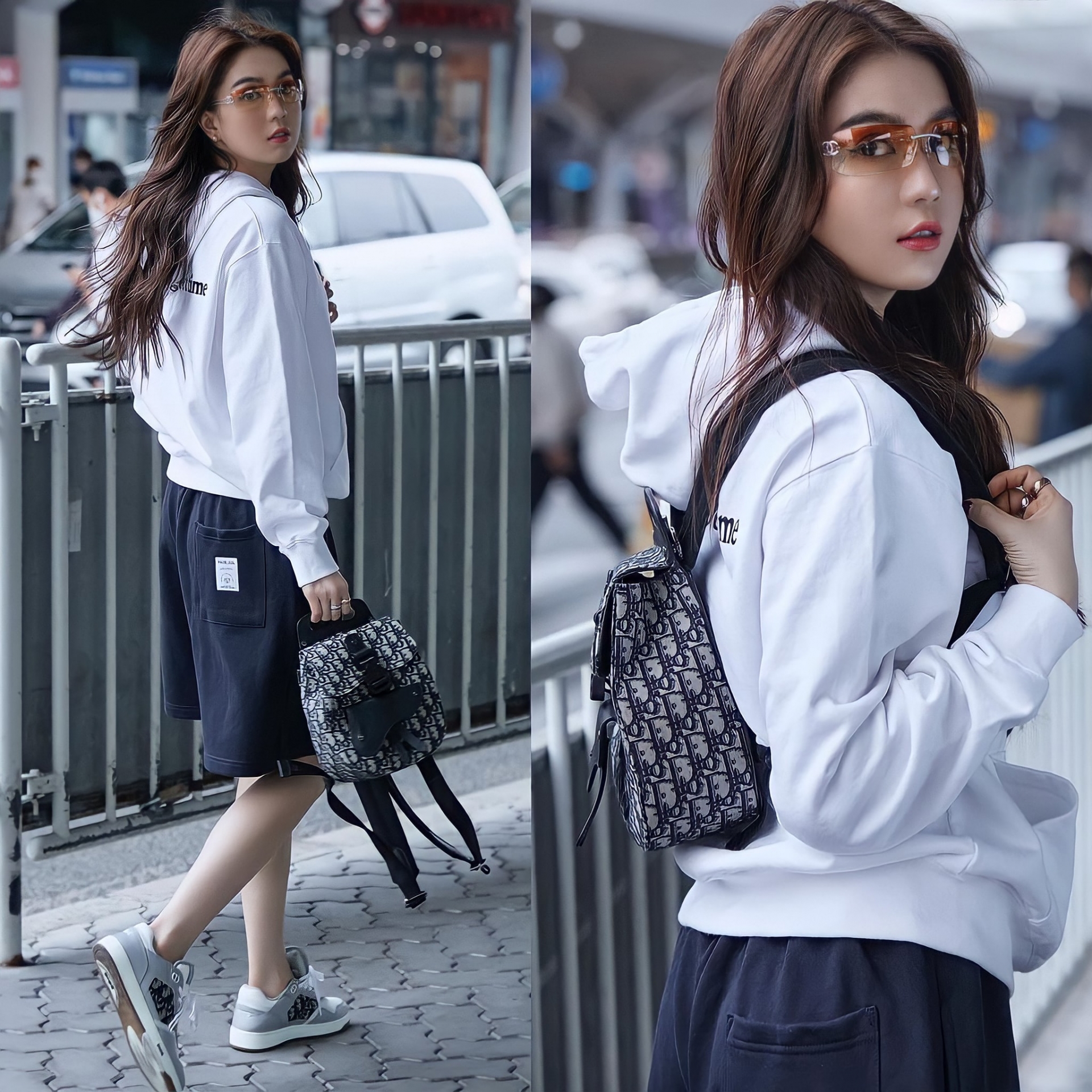 Ngọc Trinh “cân” mọi phong cách thời trang sân bay - Ảnh 3