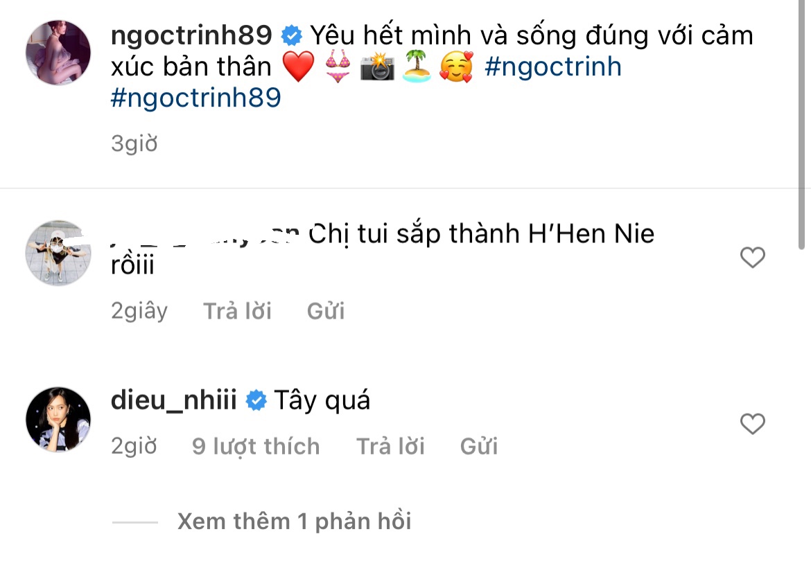 Ra mà xem Ngọc Trinh sắp thành H'Hen Niê tới nơi rồi - Ảnh 1