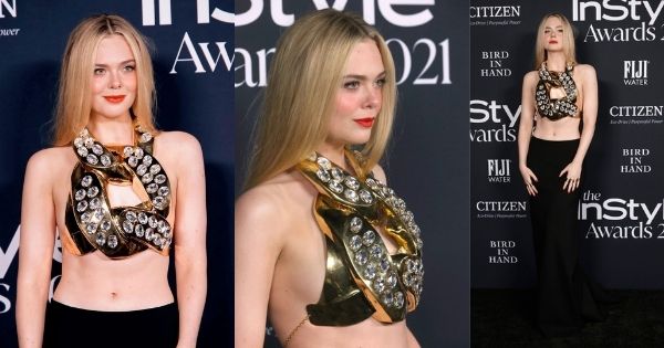 Elle Fanning hở bạo trên thảm đỏ, chính thức "thoát vai" công chúa