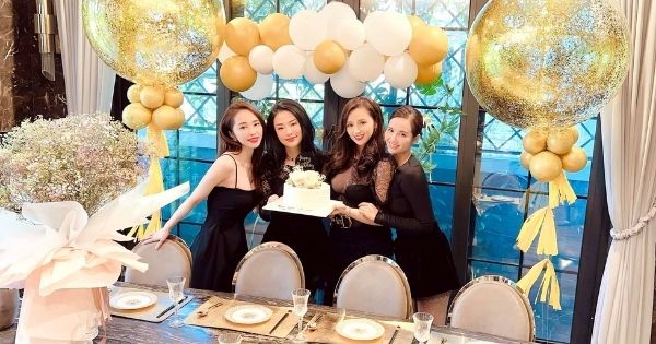 Lã Thanh Huyền làm lu mờ hội chị em VTV khi diện chiếc đầm có mảng voan xuyên thấu