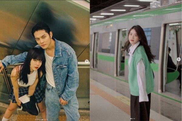 Giới trẻ Hà Thành lên đồ ấn tượng, check in trên ga tàu Cát Linh - Hà Đông