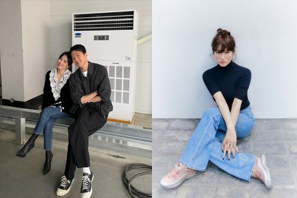 Ở tuổi 40 Song Hye Kyo diện quần jeans vừa trẻ vừa sang khiến U20 chạy dài theo không kịp