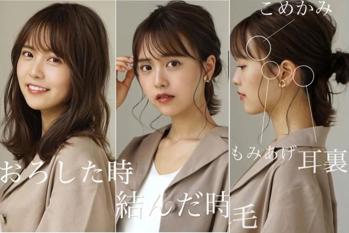 Chuyên gia tạo mẫu tóc người Nhật giải đáp câu hỏi mặt tròn, to, có nọng cằm để kiểu tóc gì đẹp?