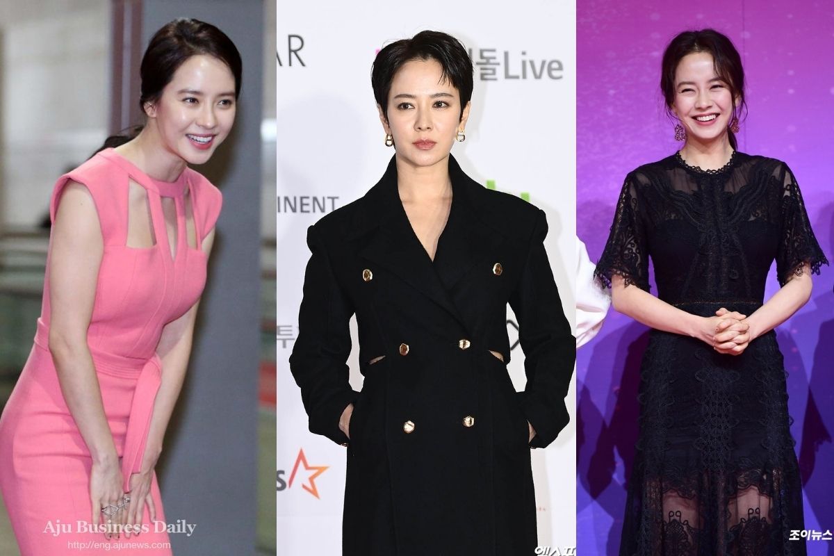 Son tím lịm, quần áo kín bưng cũng không "dìm" được mợ ngố Song Ji Hyo trên thảm đỏ