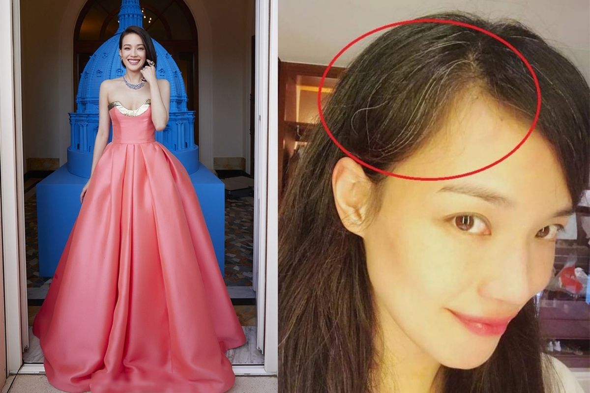 Không phải nếp nhăn,Thư Kỳ lộ "dấu hiệu lão hoá" còn rõ ràng hơn thế