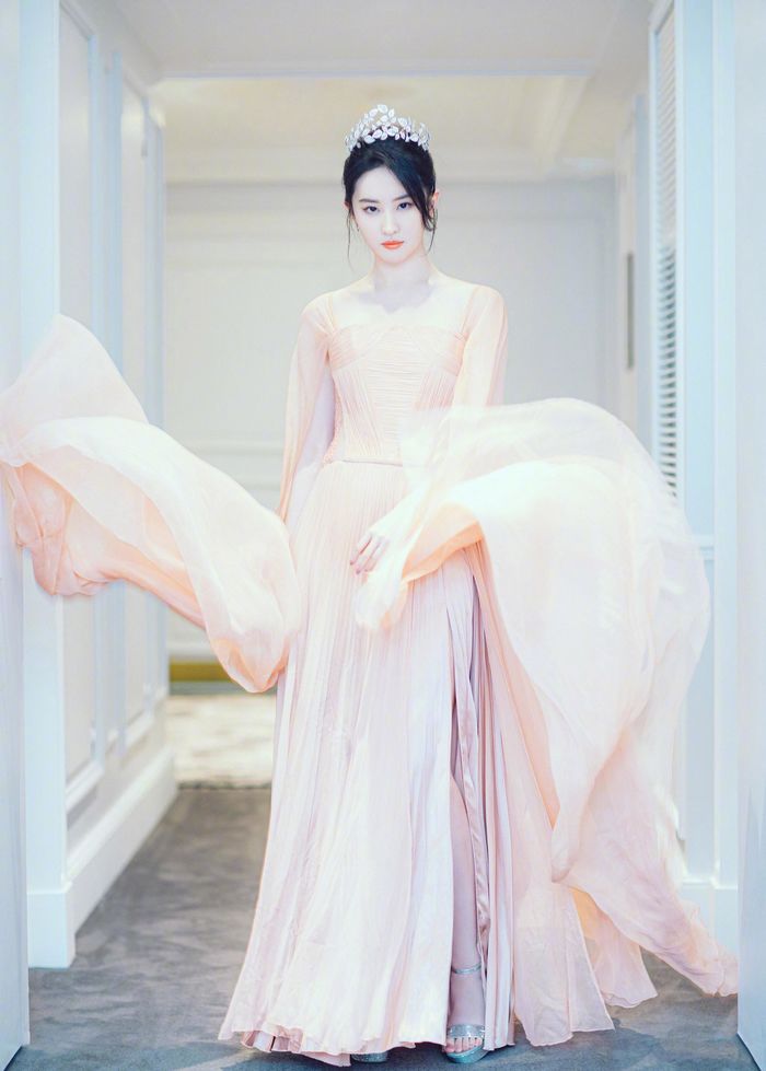 Khoảnh khắc tung váy của mỹ nhân Hoa ngữ: Quan Hiểu Đồng như công chúa, Dương Tử mặt 'sượng trân' - Ảnh 5