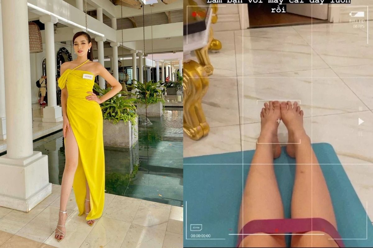 Sở hữu bàn chân ngón thò, ngón thụt nhưng Đỗ Thị Hà vẫn mê mẩn thiết kế khoe sạch khuyết điểm