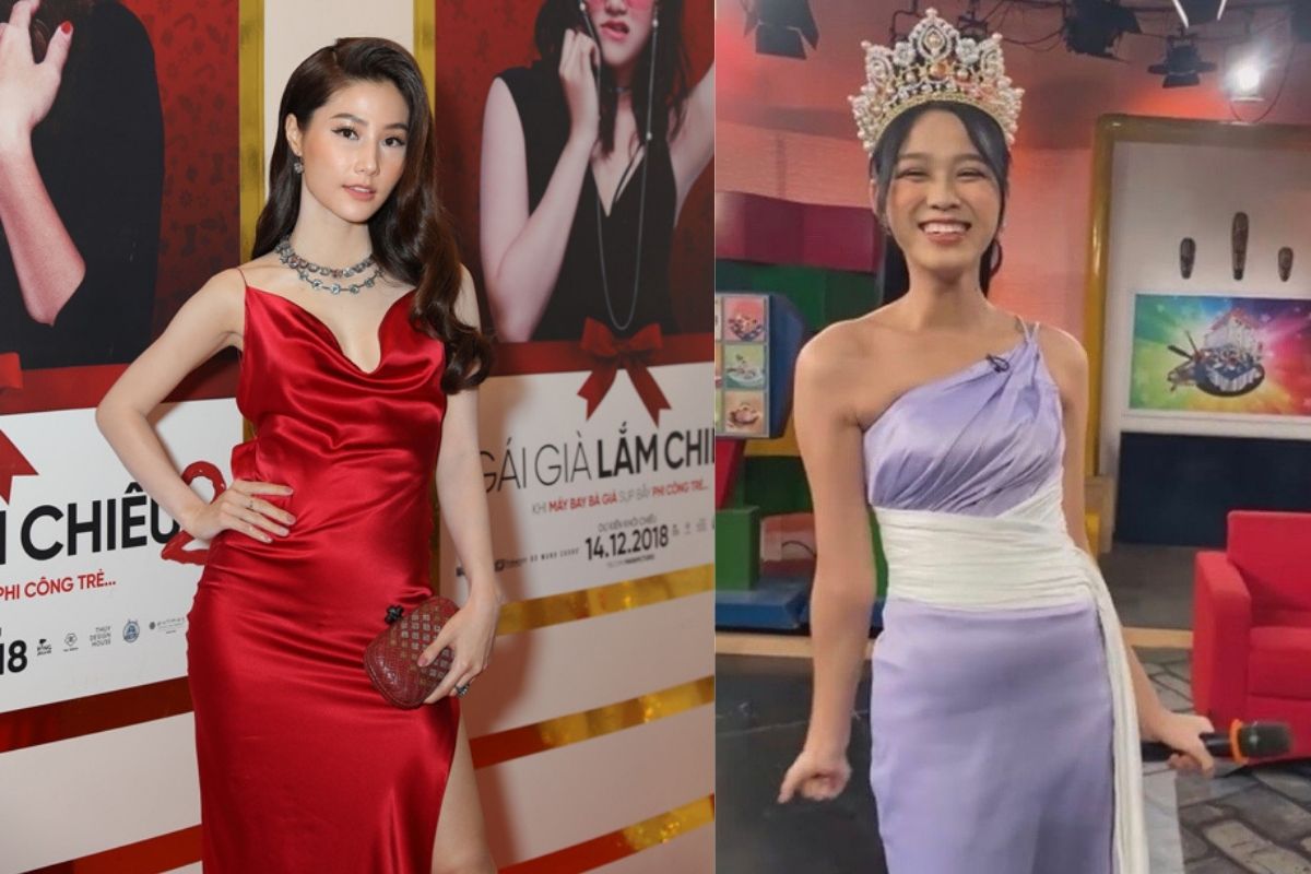 Dàn Hoa hậu, người đẹp lộ bụng "tròn ủm" khi diện cùng một chiếc váy: Đỗ Thị Hà mất điểm trầm trọng