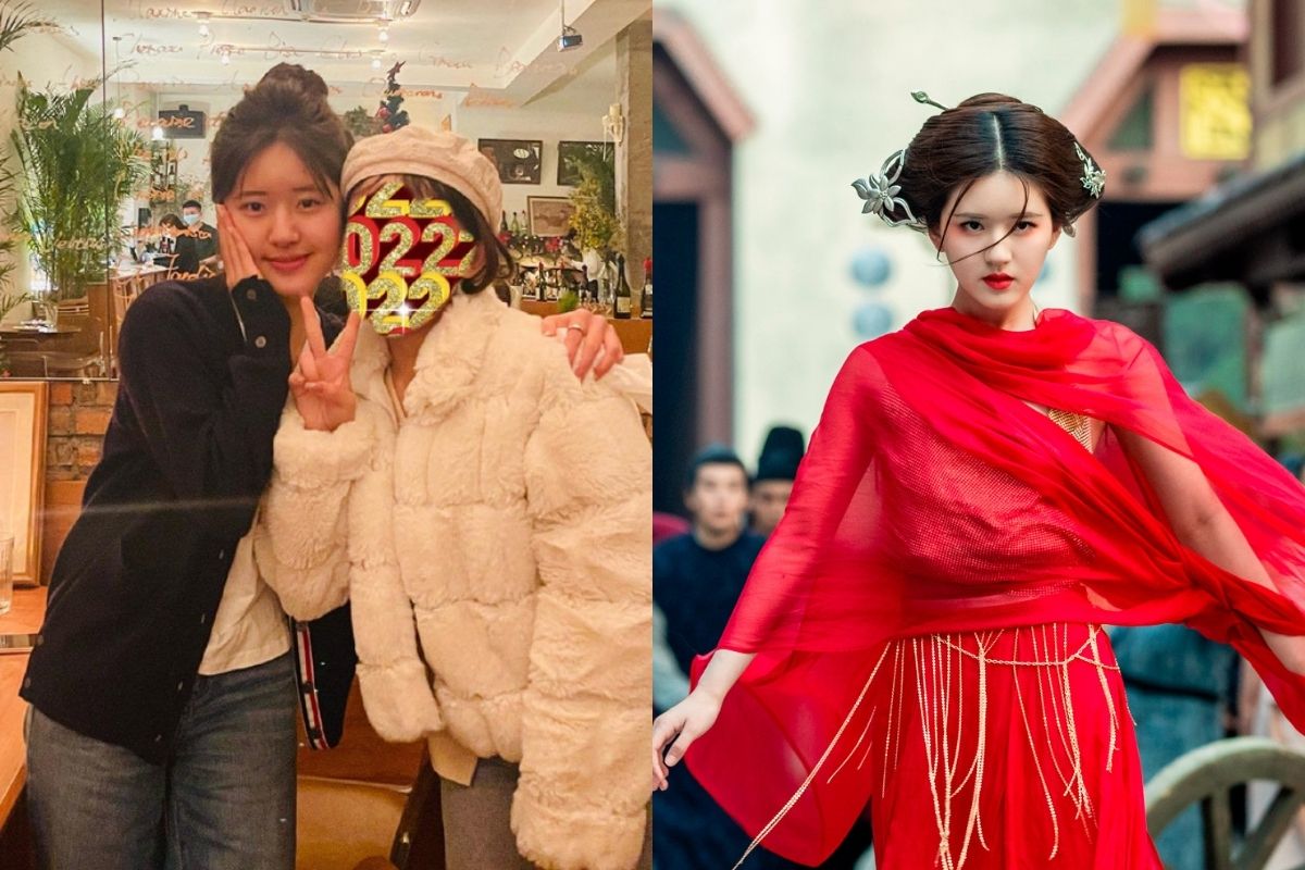 Mỹ nữ "nhỡ tay like nhầm" Triệu Lộ Tư bị chê kém sắc khi chụp ảnh cùng fan