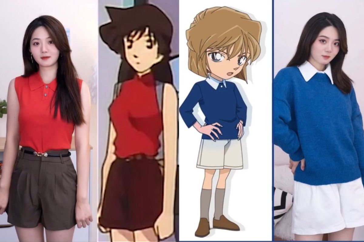 Ran Mori và Haibara  trong "Thám tử lừng danh Conan" mix đồ thế nào mà mấy chục năm vẫn trendy?