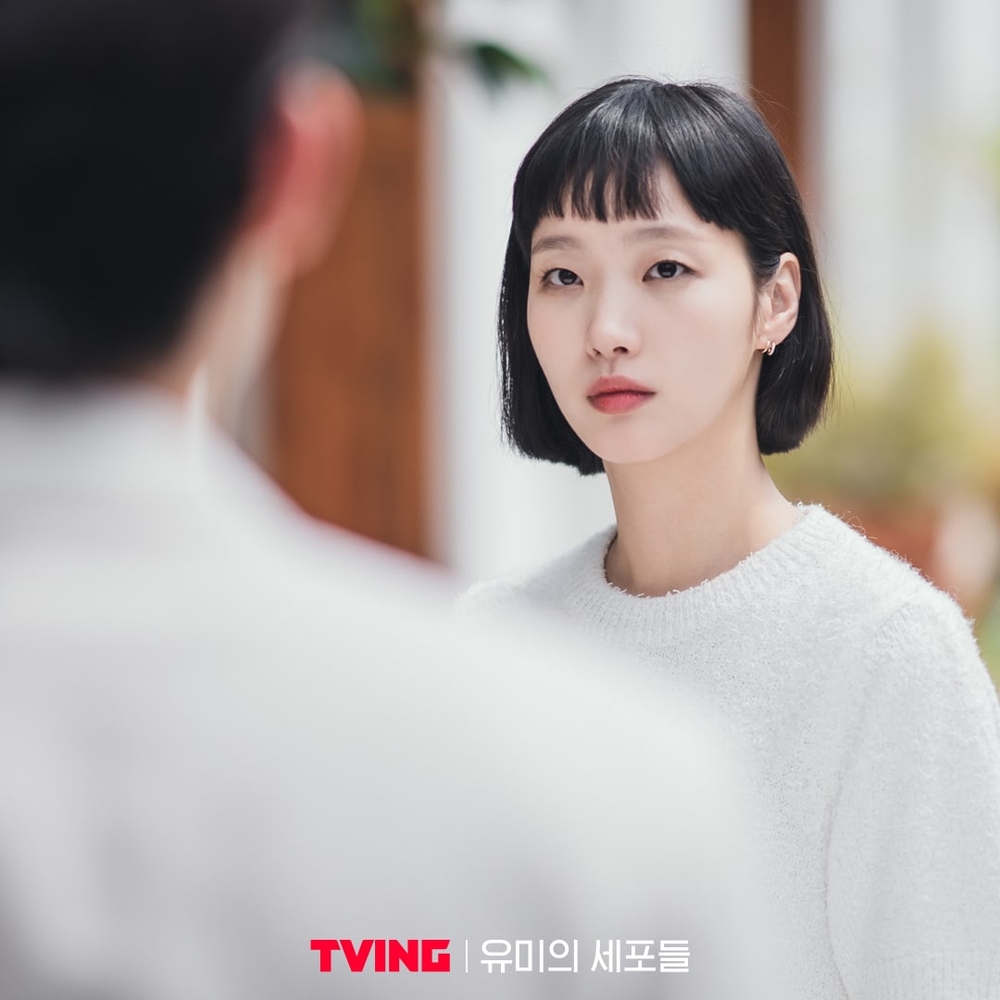 Chính mái tóc chuột gặm này đã giúp hình tượng cô gái Kim Yumi trong phim trở thành một trong những nữ chính đáng nhớ của năm 2021.