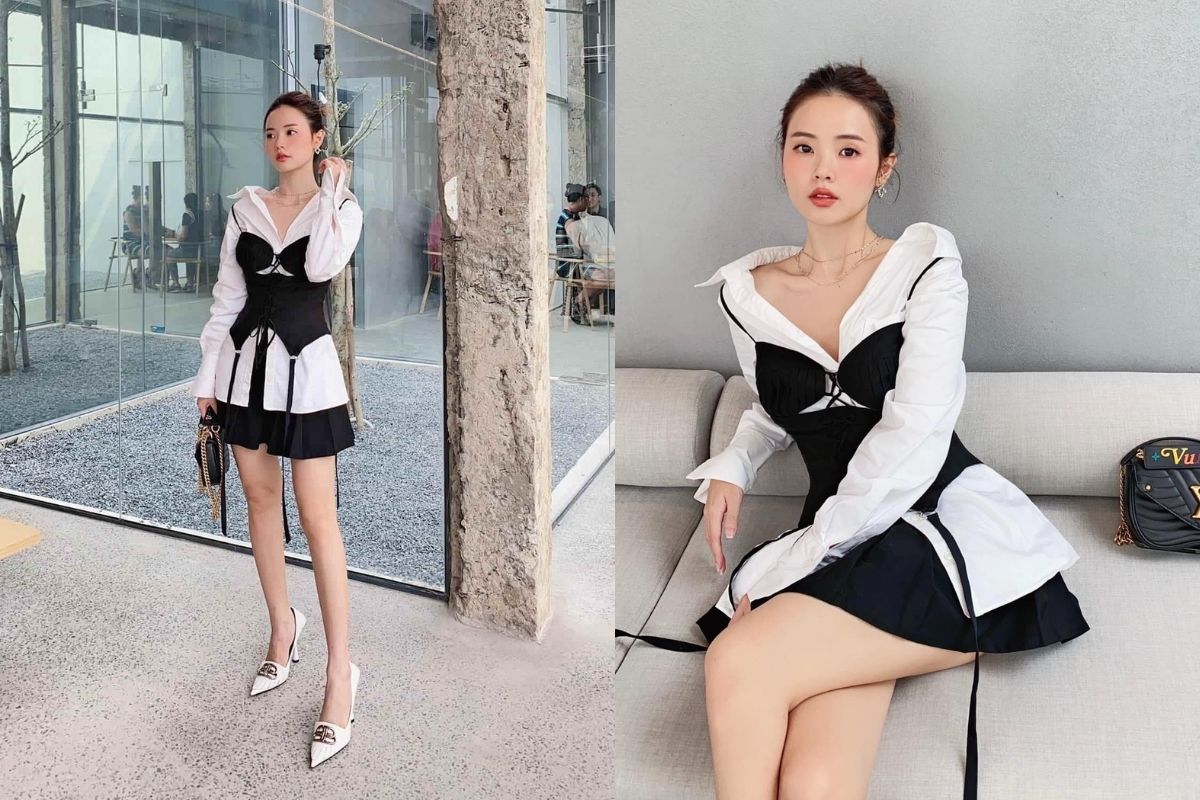 Thử mặc chiếc áo nhỏ bé này ra ngoài sơ mi, "cô giáo Midu" bất ngờ trước phản ứng của netizen Việt