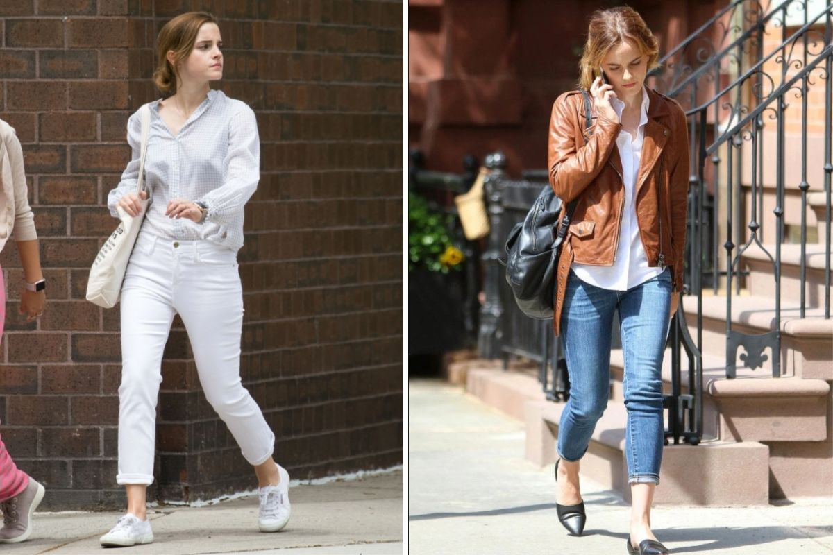 Giàu “nứt khố đổ vách” nhưng Emma Watson lại có gu thời trang giản dị, toàn màu trung tính