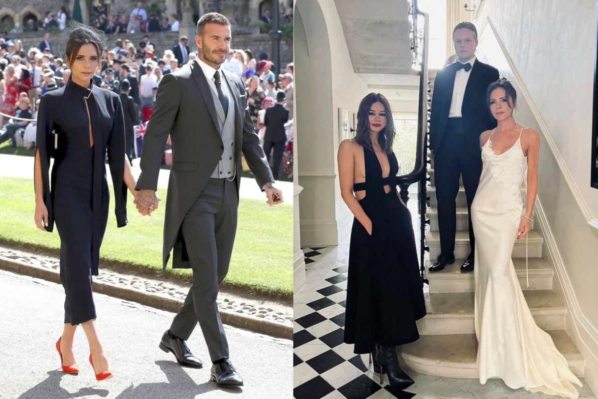 Victoria Beckham cứ đi đám cưới là chiếm hết spotlight của cô dâu