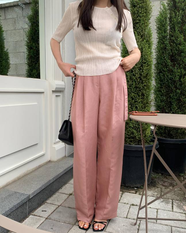 13 cách mặc quần màu pastel không sợ sến, chỉ trẻ trung và thanh lịch trở lên - Ảnh 11