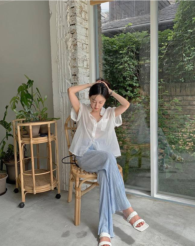 13 cách mặc quần màu pastel không sợ sến, chỉ trẻ trung và thanh lịch trở lên - Ảnh 13