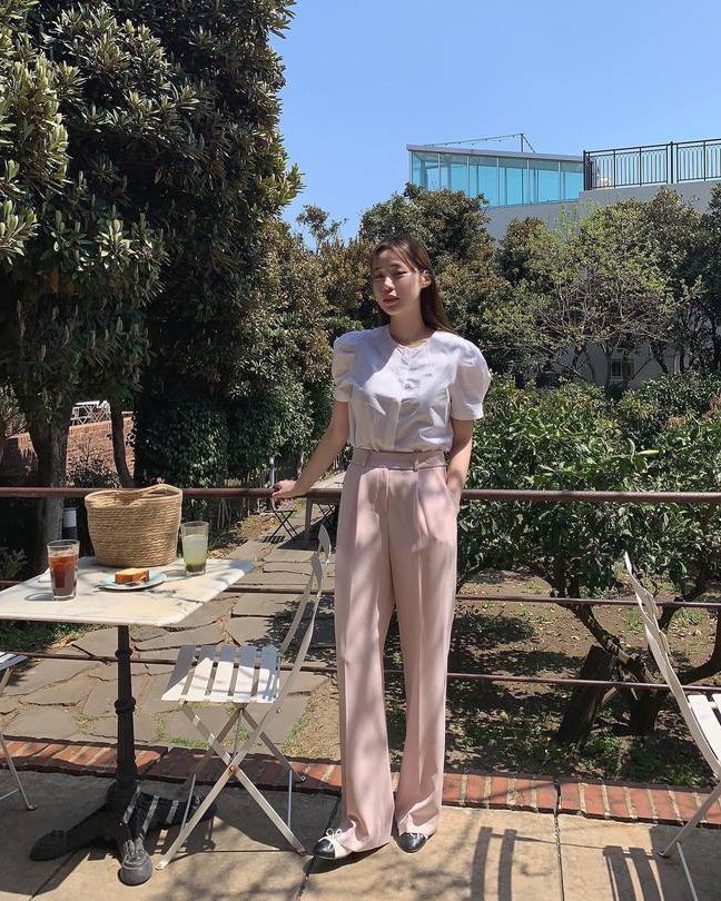 13 cách mặc quần màu pastel không sợ sến, chỉ trẻ trung và thanh lịch trở lên - Ảnh 2