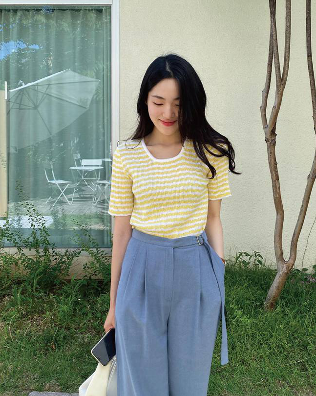 13 cách mặc quần màu pastel không sợ sến, chỉ trẻ trung và thanh lịch trở lên - Ảnh 7