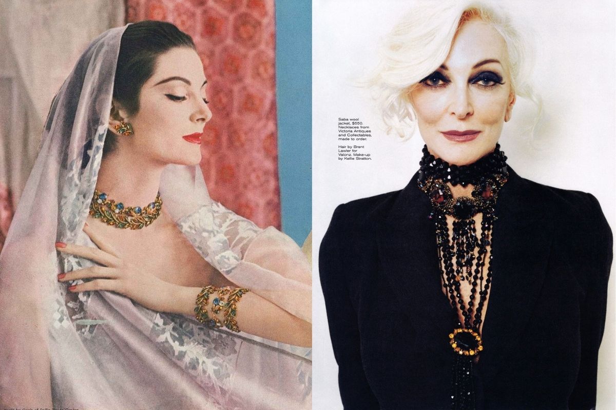 Thần thái hút hồn của nữ siêu mẫu 91 tuổi, không ngờ bí quyết lại đến từ loại quả giá vài nghìn đồng