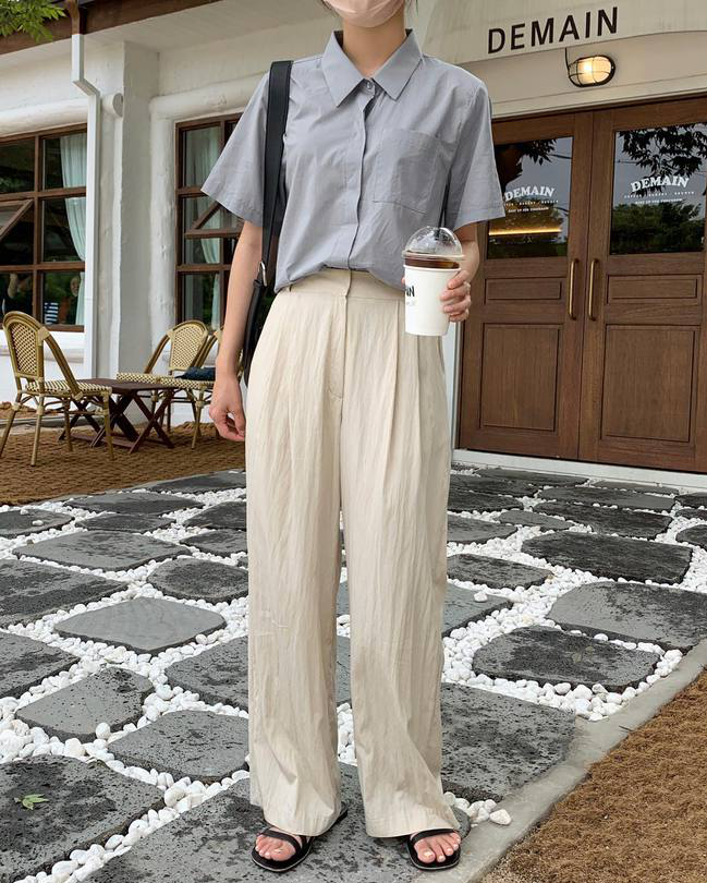 Phụ nữ Hàn chứng minh quần âu + sandal là công thức hoàn hảo để mặc đến công sở - Ảnh 11