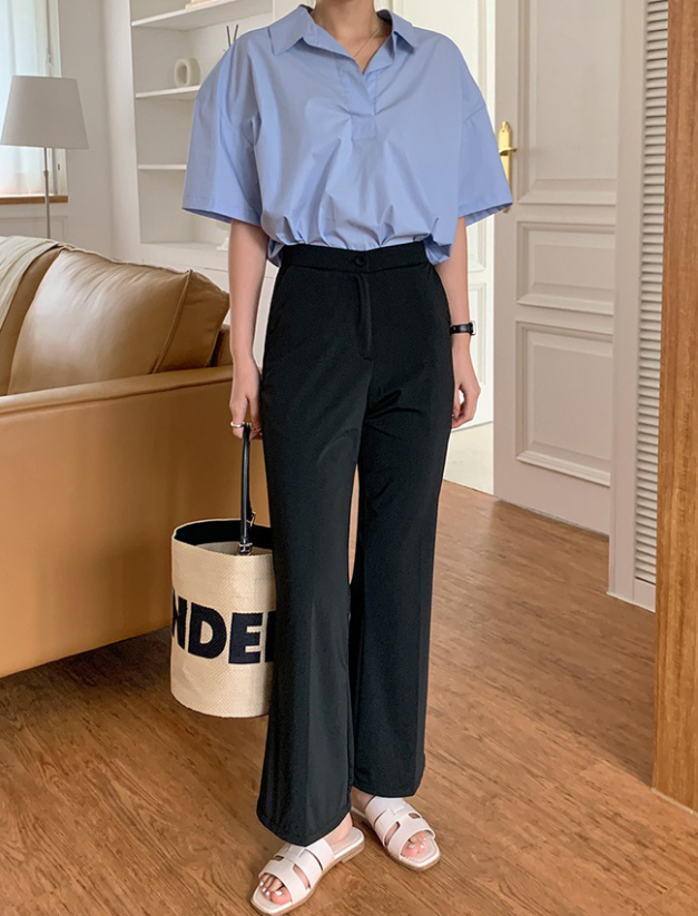 Phụ nữ Hàn chứng minh quần âu + sandal là công thức hoàn hảo để mặc đến công sở - Ảnh 14