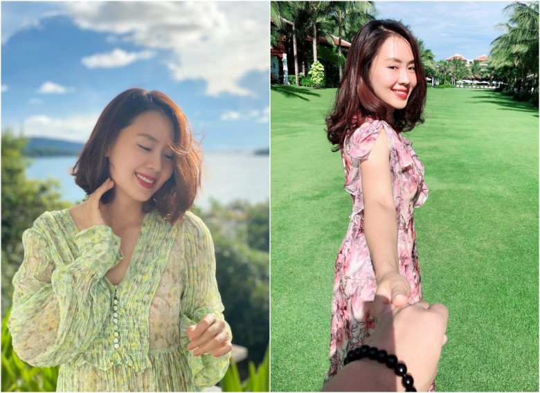 Hồng Diễm cứ đi biển là mang cả vali váy điệu đà - Ảnh 1