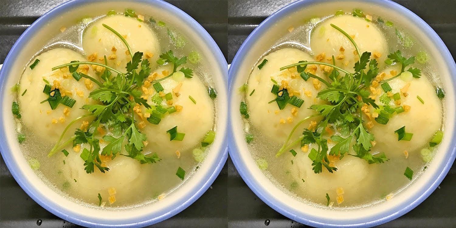 Cách làm súp khoai tây viên nhân thịt mềm thơm, bổ dưỡng cho cả gia đình - Ảnh 1