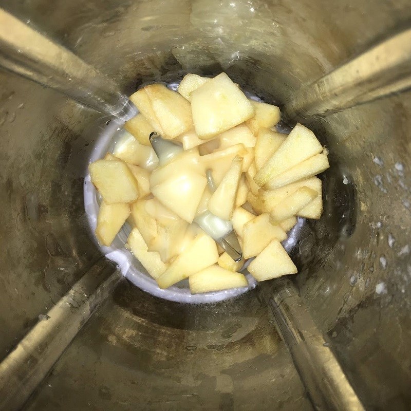Cách làm sữa đặc thuần chay không đường từ táo và cốt dừa thơm, ngậy, ngọt êm - Ảnh 4