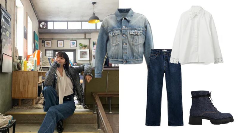 Học lỏm 15 kiểu mặc đồ công sở sang chảnh từ sao Hàn - Ảnh 1