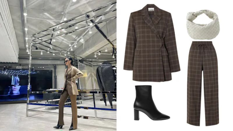 Học lỏm 15 kiểu mặc đồ công sở sang chảnh từ sao Hàn - Ảnh 3