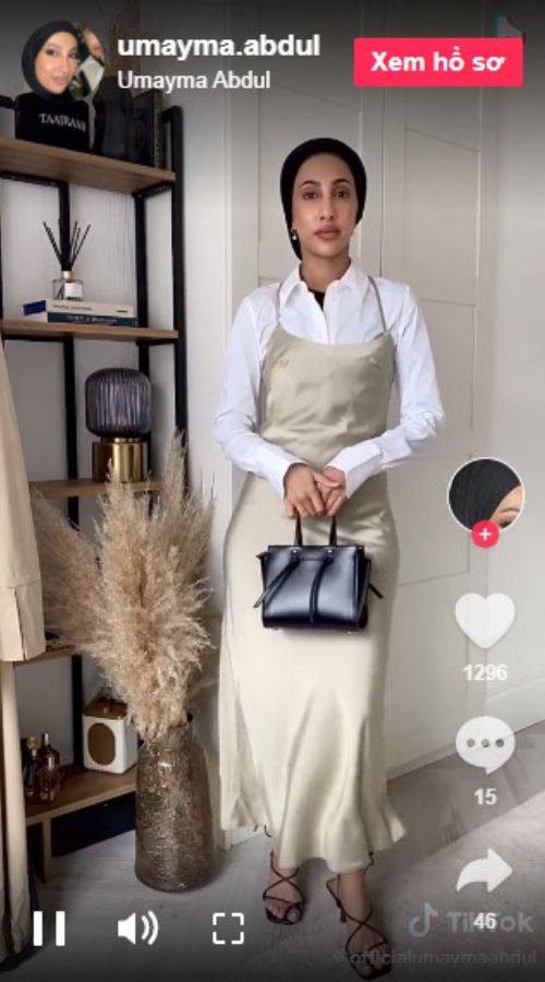 Thử thách 7 ngày phối đồ chỉ với một chiếc váy satin - Ảnh 2