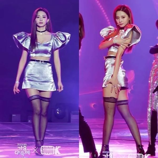 Trang phục biểu diễn của TWICE vấp phải nhiều phản ứng trái chiều: Từ chất liệu không đẹp mắt đến độ - Ảnh 1