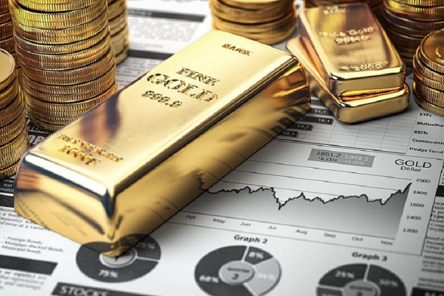 Giá vàng thế giới vẫn giao dịch cầm cự ở ngưỡng thấp dưới 1.800 USD/ounce