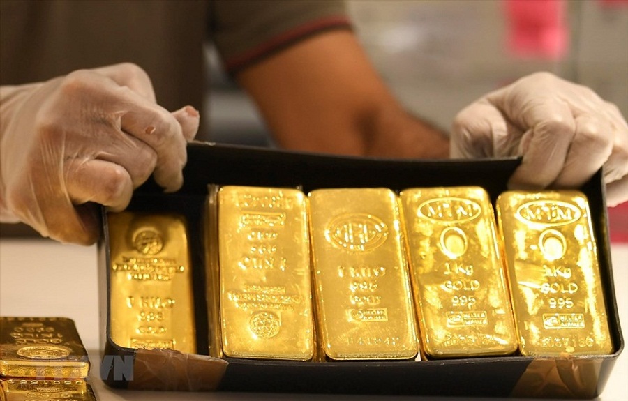 Giá vàng thế tăng bứt phá lêntrên ngưỡng 1.830 usd/ounce
