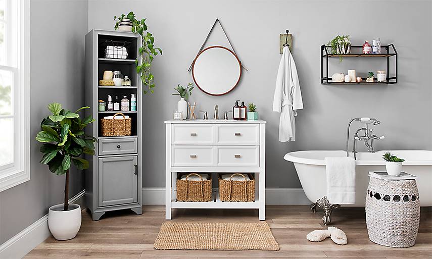 4 ý tưởng trang trí phòng tắm đẹp, độc và siêu dễ thực hiện