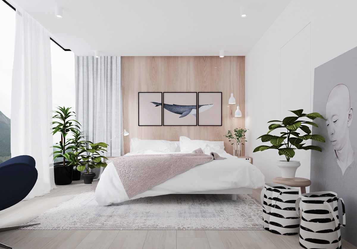 Phòng ngủ màu trắng đẹp bất ngờ nhờ 4 gợi ý nhanh - rẻ - dễ áp dụng