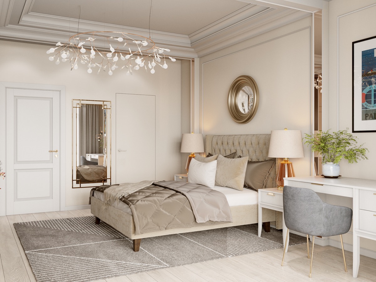 Ngắm căn hộ chỉ 70m² nhưng sang chảnh từng centimet của quý cô nước Nga
