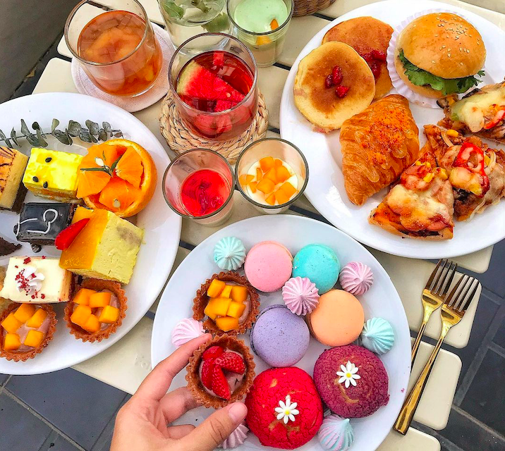 Buffet trà bánh sang chảnh giá 100 ngàn ở tiệm bánh nổi tiếng Hải Phòng