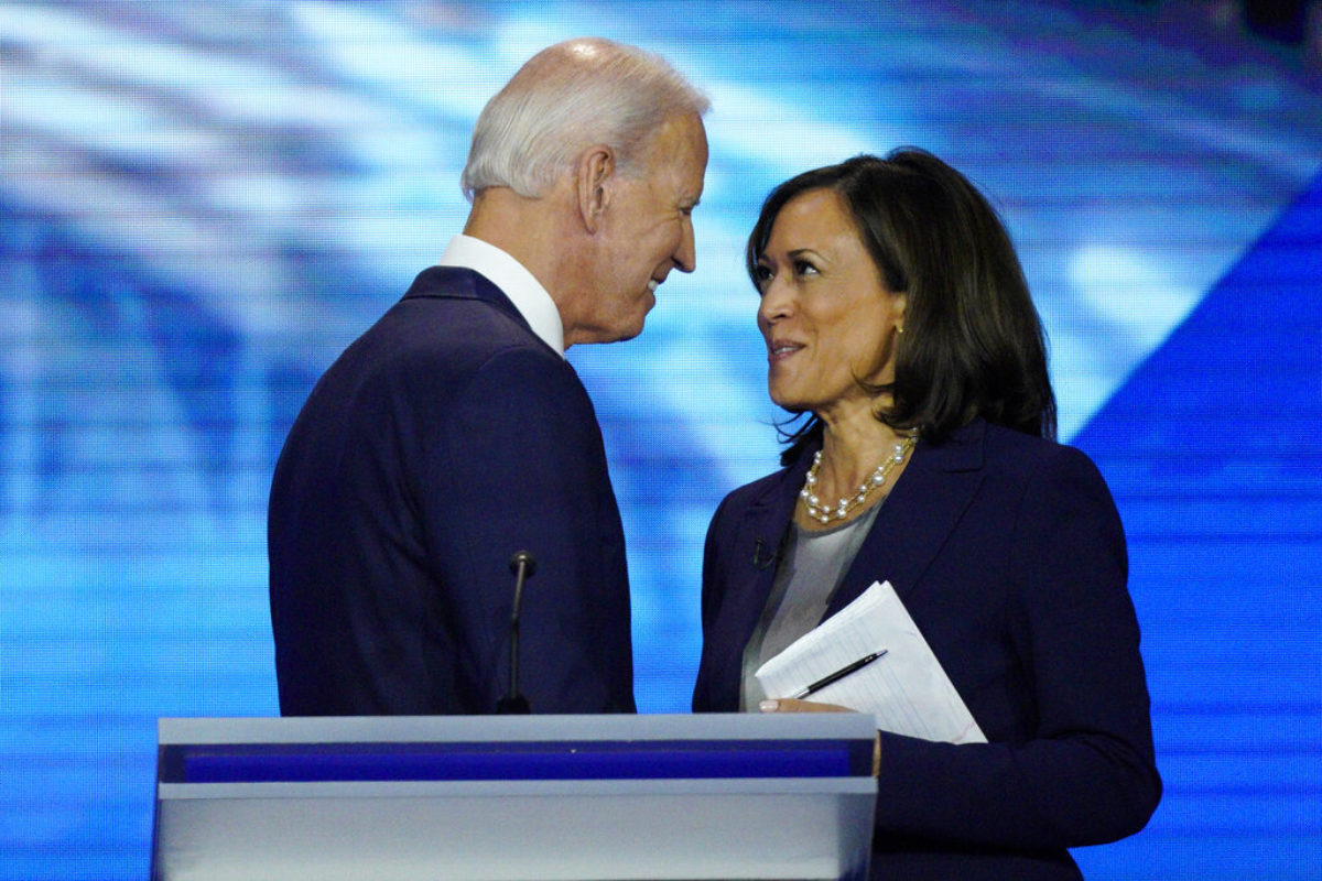 Bà Kamala Harris là cánh tay đắc lực của ông Joe Biden.