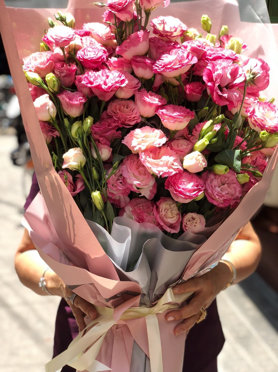 Hoa cẩm chướng màu hồng thường được lựa chọn cho ngày Nhà Giáo Việt Nam 20/11 vì chất chứa tình cảm thiêng liêng đối với những bậc thầy cô dạy dỗ mình.