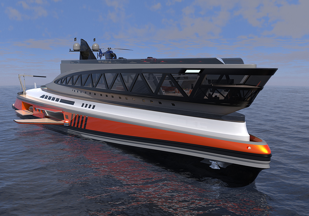 Chiêm ngưỡng siêu du thuyền "cá mập" trị giá hơn 8000 tỷ của giới siêu giàu