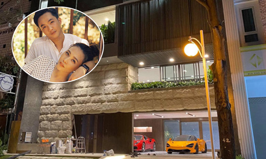 Biệt thự triệu đô của Cường Đô La: Riêng chỗ để ô tô phải bố trí 2 tầng mới đủ