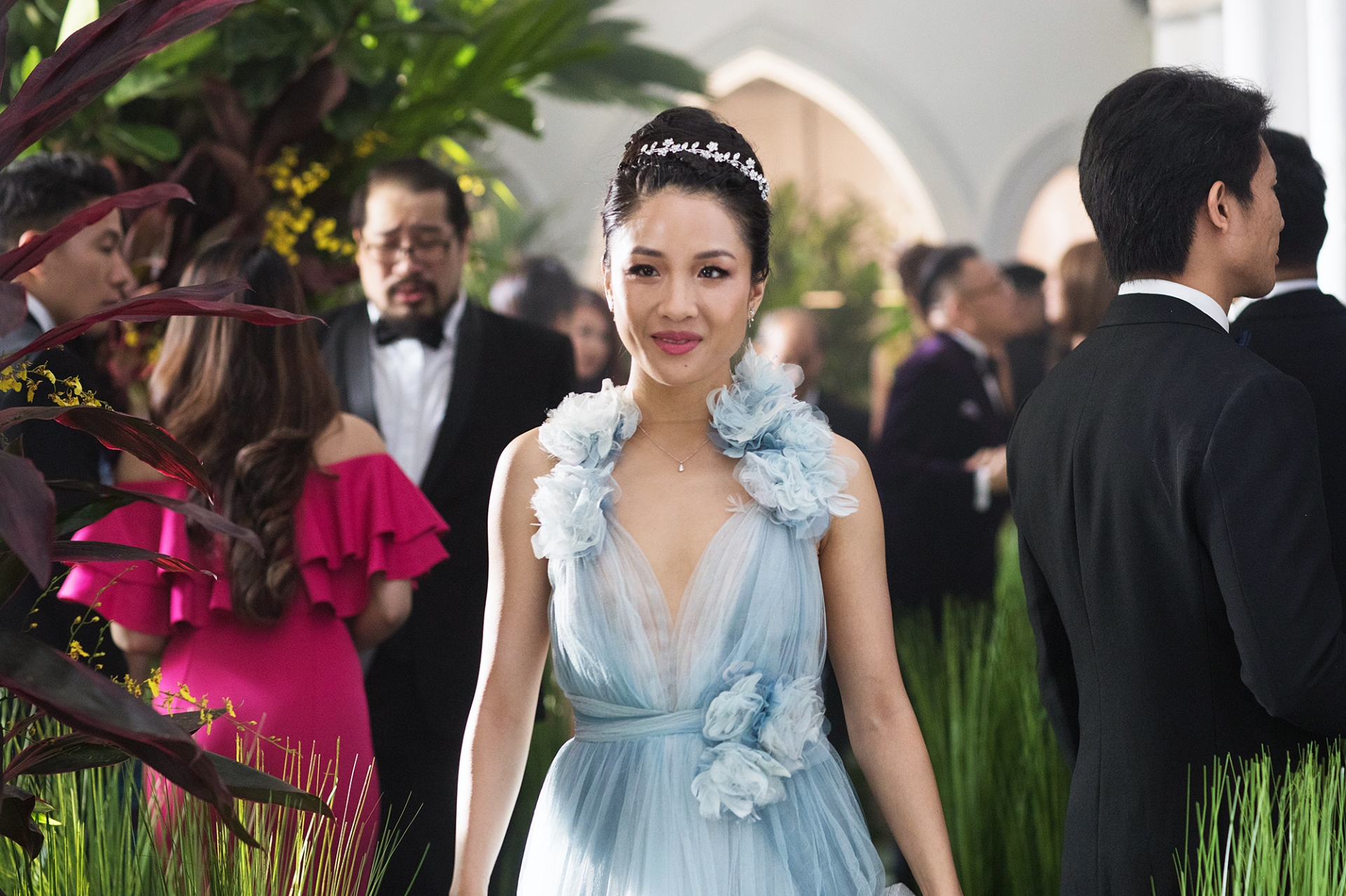 Constance Wu trong phim 'Con nhà siêu giàu châu Á'.