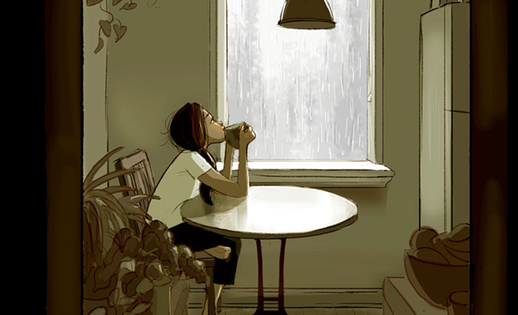 Làm người lớn là có những ngày rất cô đơn và chỉ cần yên tĩnh riêng mình