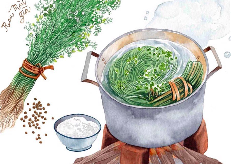 Ngày Tết, nhớ hương nước mùi già trừ tịch